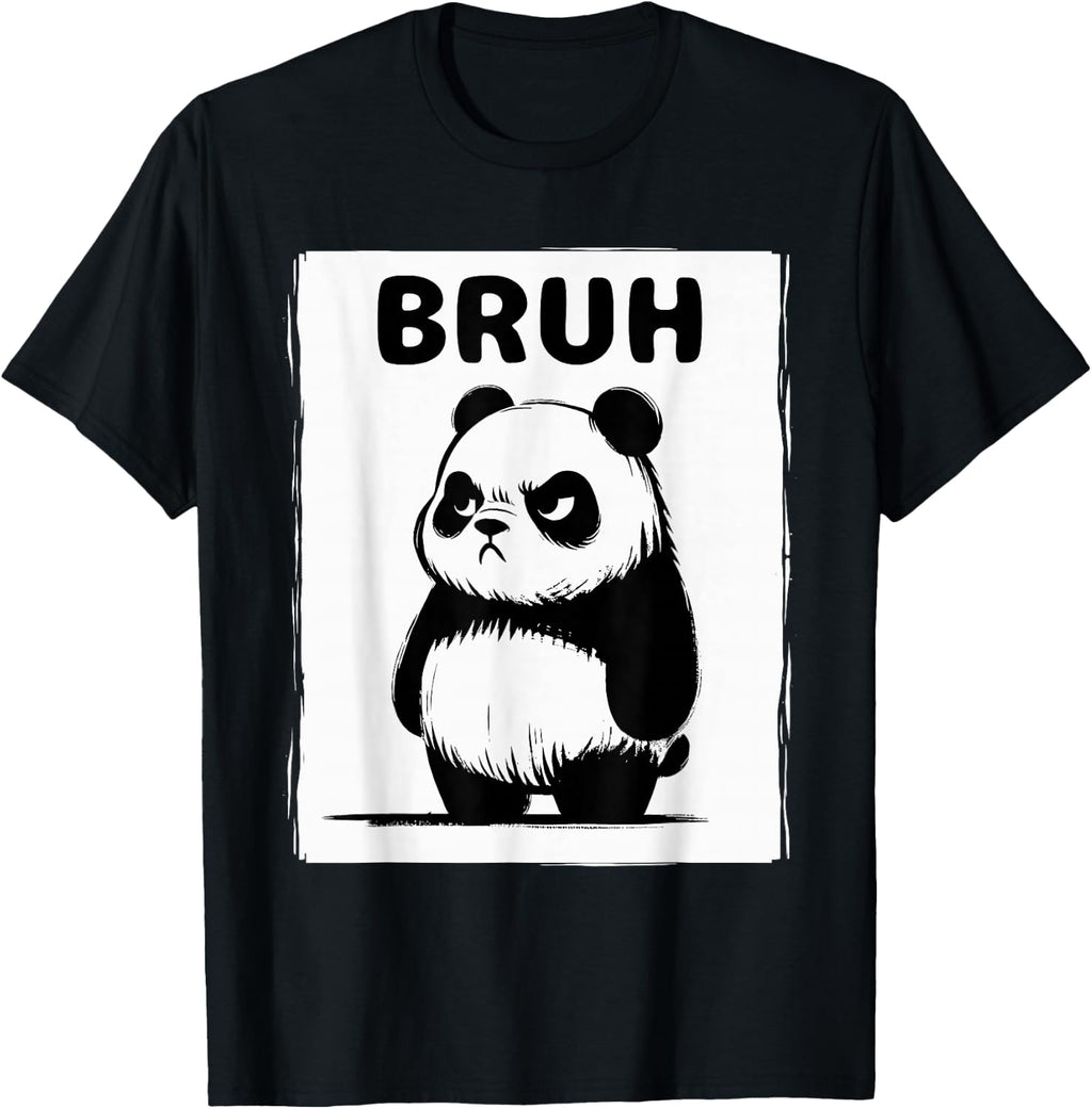Cool Bruh Panda Men Women Kids Teens Funny Panda T-Shirt