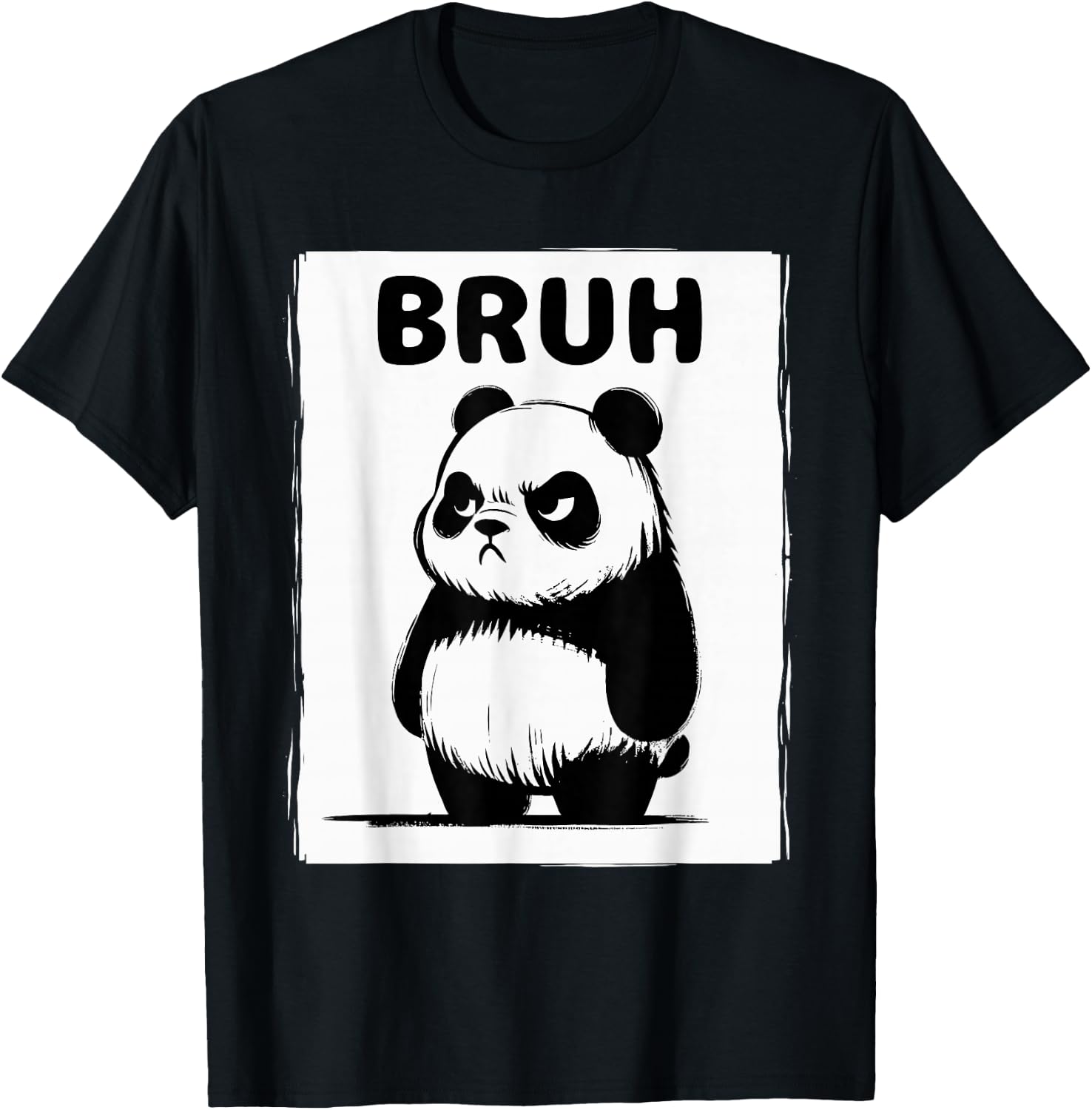 Cool Bruh Panda Men Women Kids Teens Funny Panda T-Shirt
