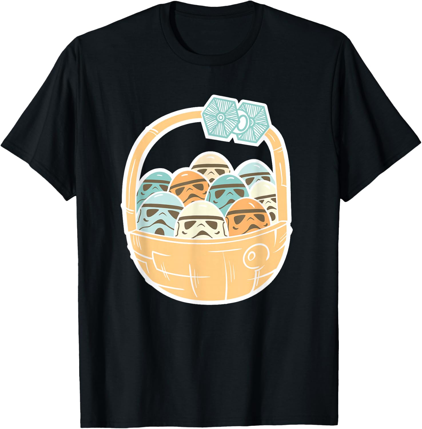 Star Wars Easter Egg Stormtroopers in Easter Basket T-Shirt