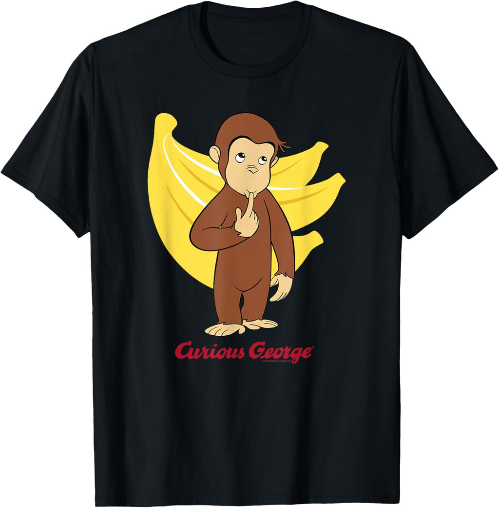 Curious George Banana Bunch Logo T-Shirt