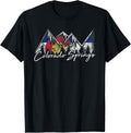 Colorado Springs Flag Mountains Shirt Cool Souvenir Gift