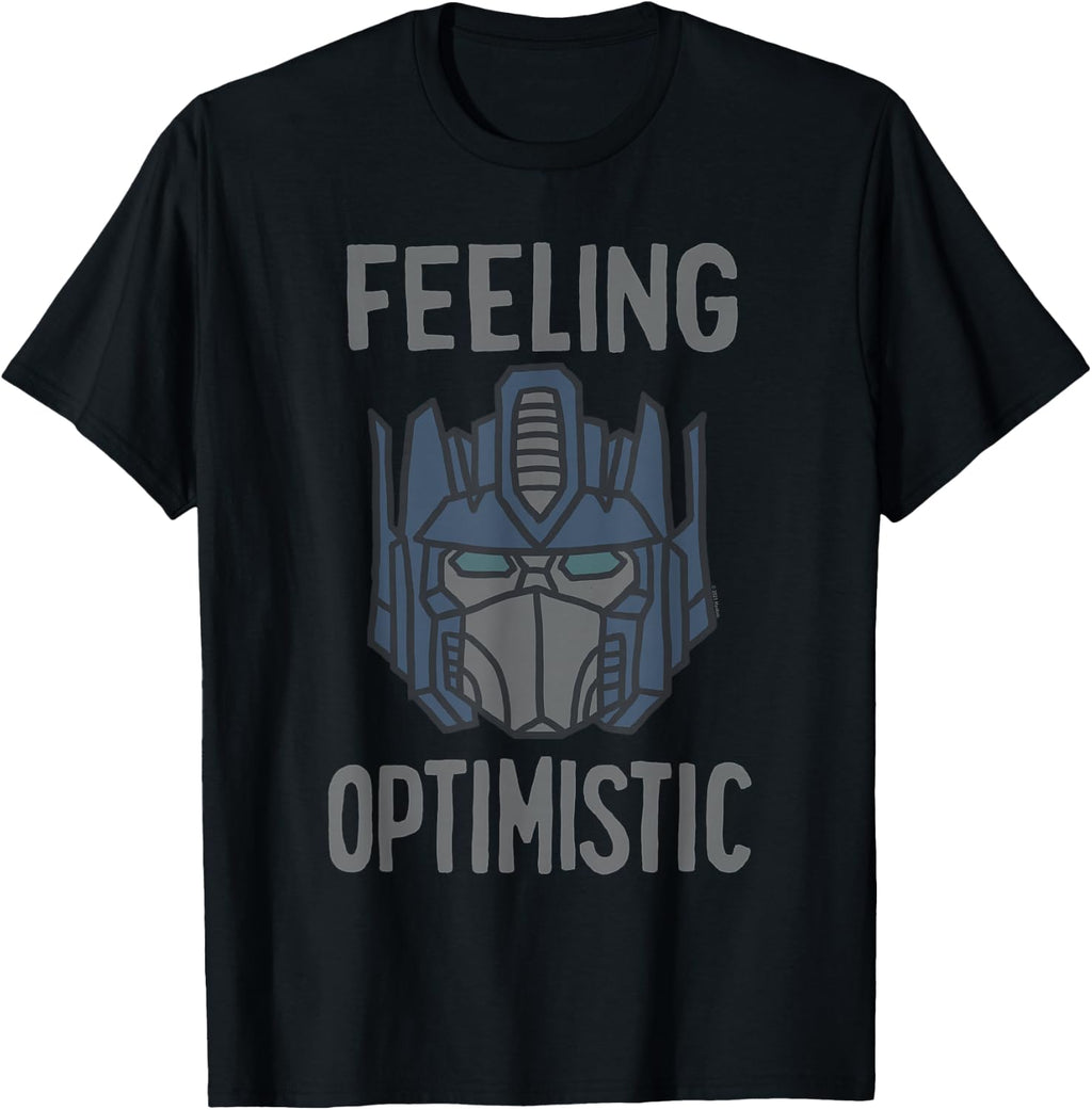 Transformers Optimus Prime Feeling Optomistic T-Shirt