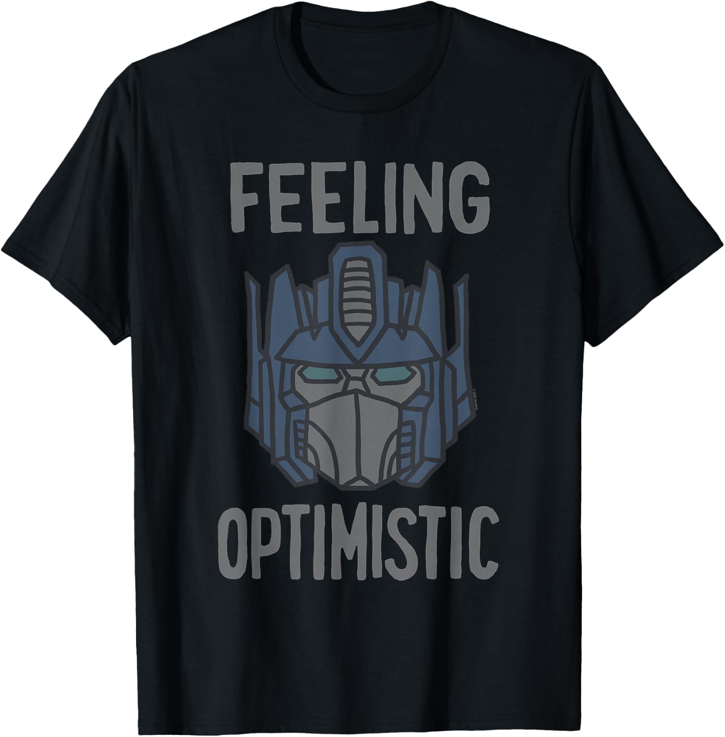 Transformers Optimus Prime Feeling Optomistic T-Shirt
