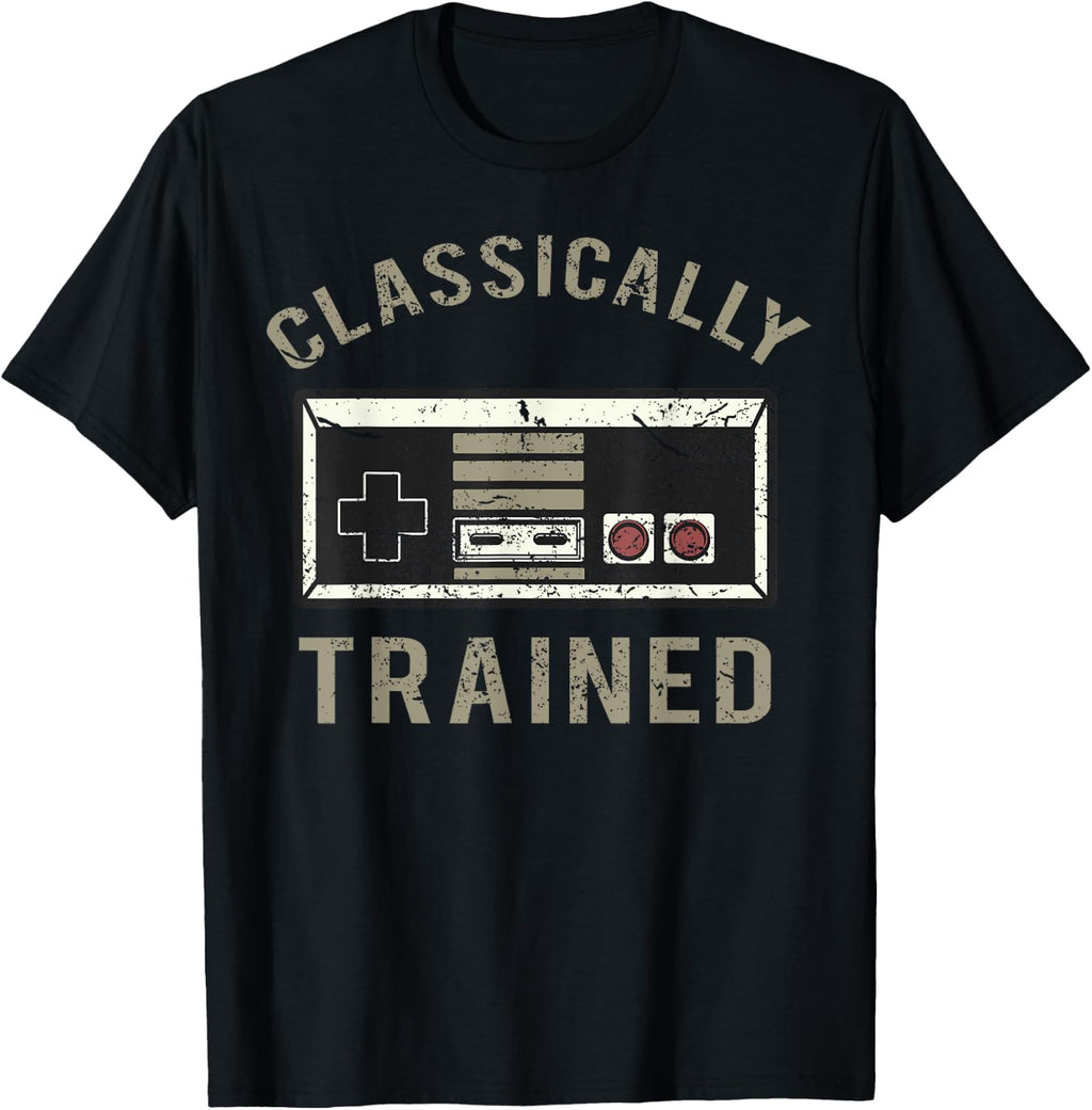 Video Game Retro Vintage Distressed T-Shirt Small