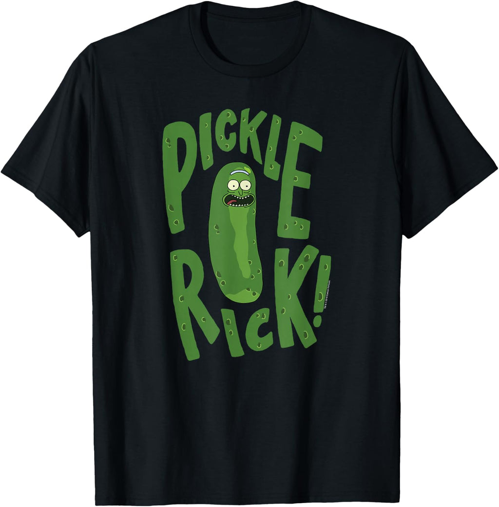 Rick and Morty Pickle Rick Cartoon T-Shirt