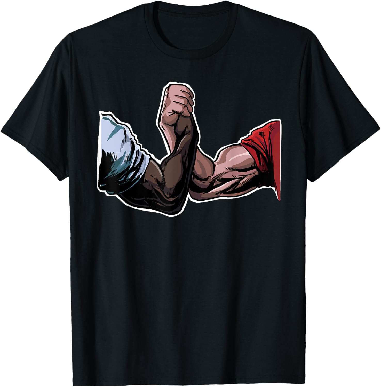 Epic Handshake Funny Swole Bro Handshake Epic Handshake T-Shirt