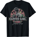 Jurassic Park Raptor Clever Girl Vintage T-Shirt Small