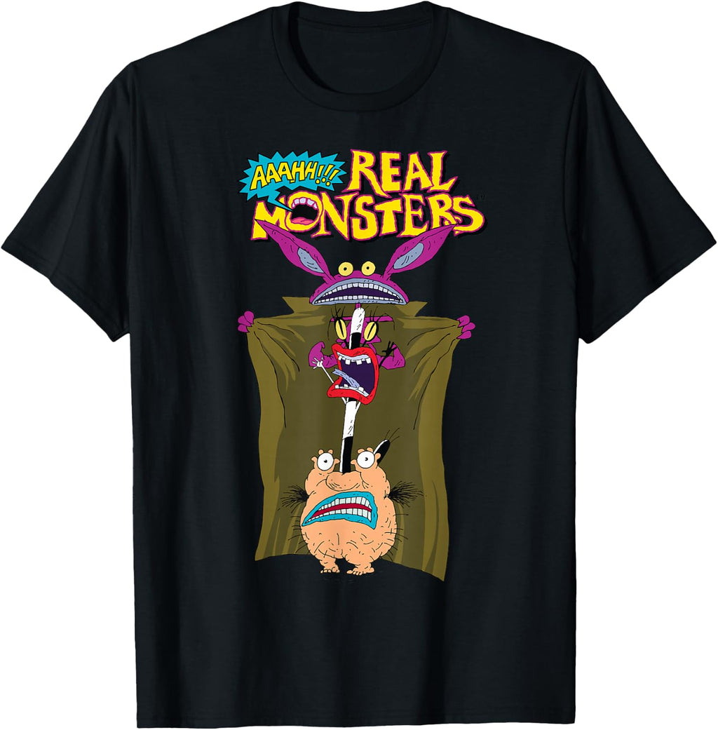 Nickelodeon Aaahh Real Monsters Trench Coat Disguise T-Shirt T-Shirt