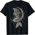 Disney Little Mermaid Ariel Tattoo Style Portrait T-Shirt