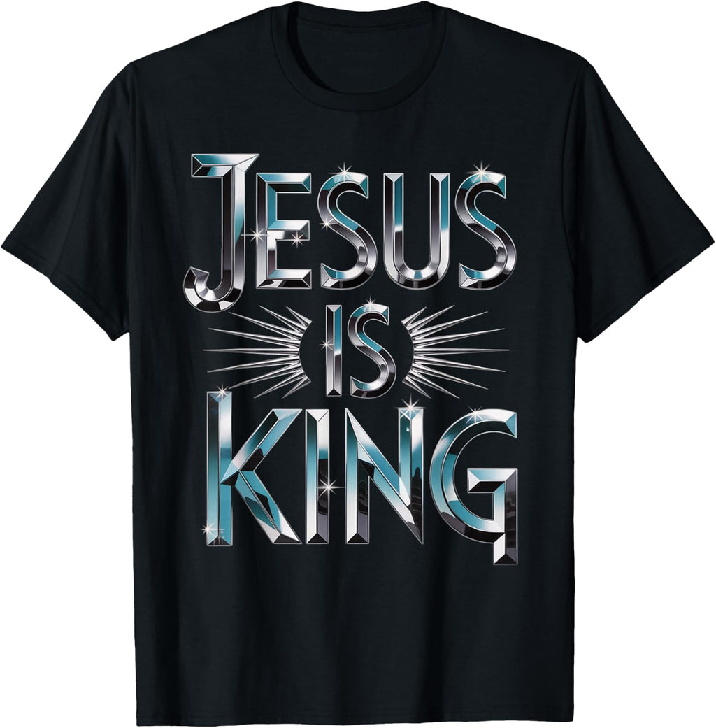 Jesus is King Christian Men T-Shirt