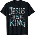 Jesus is King Christian Men T-Shirt