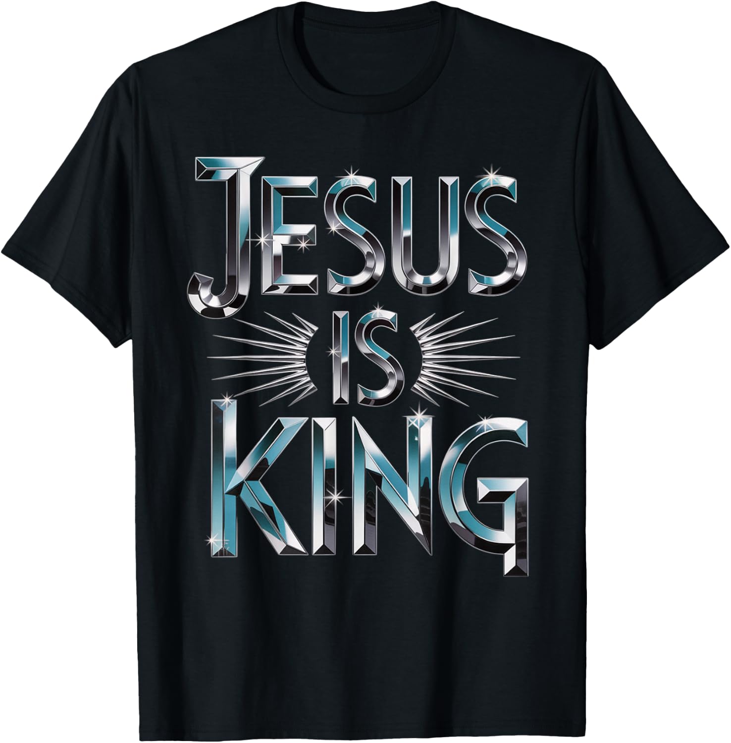 Jesus is King Christian Men T-Shirt