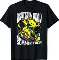 Grateful Dead Skateboard Bear Summer '90 Vintage Band T-Shirt