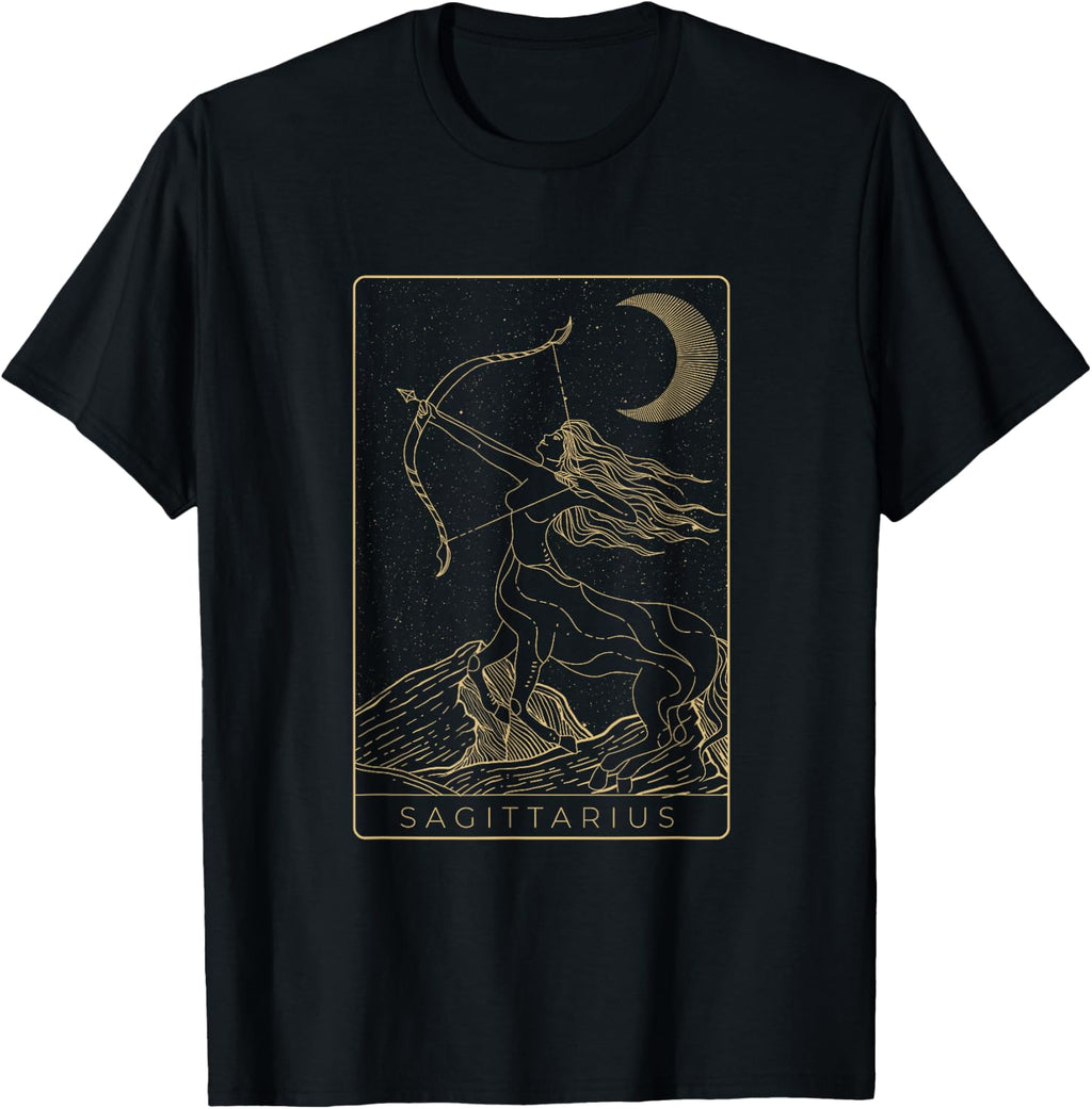 Sagittarius Shirt Zodiac Sign November December Birthday T-Shirt