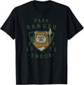 Star Wars Ewok Park Ranger Endor T-Shirt Tee for Men Women Boys and Girls