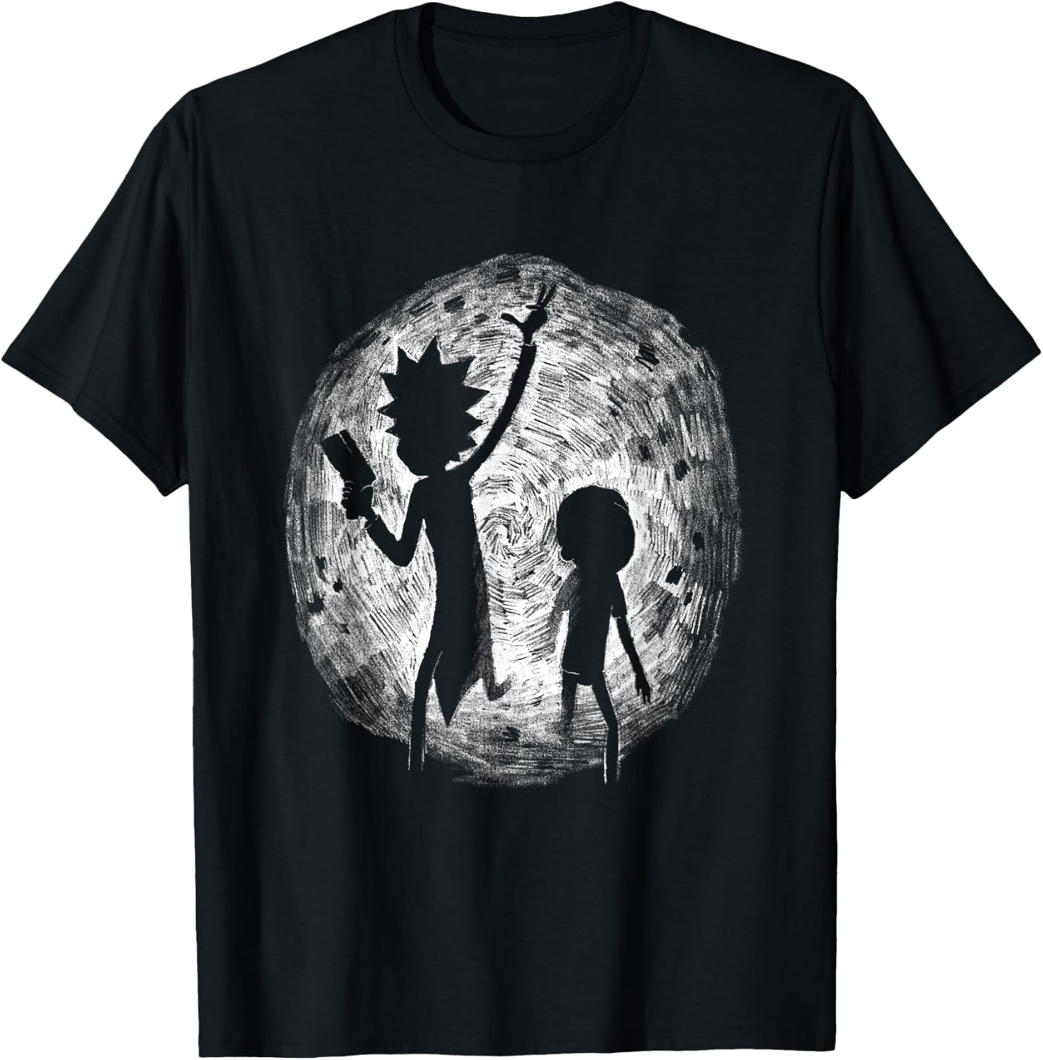 Mademark x Rick and Morty - Portal Hand-Drawn Art T-Shirt
