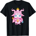 Cute Baby Baphomet Pink Pastel Goth Kawaii Demon T-Shirt