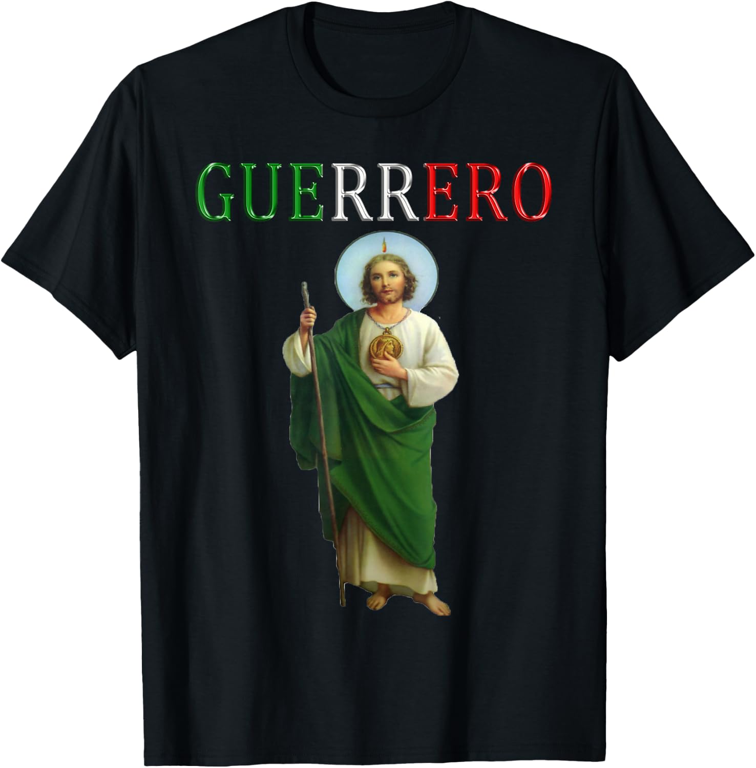 San Judas Tadeo Guerrero shirt camisa Mexican Mexico T-Shirt