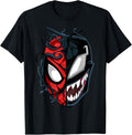 Marvel Spider-Man Maximum Venom Spider-Man Big Face T-Shirt