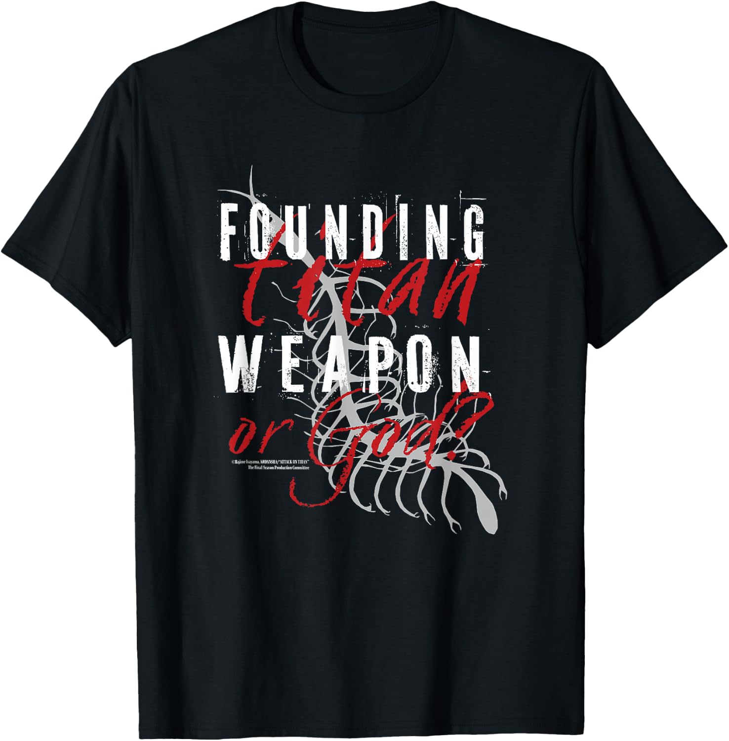 Attack on Titan Final Season - "Founding Titan" T-Shirt