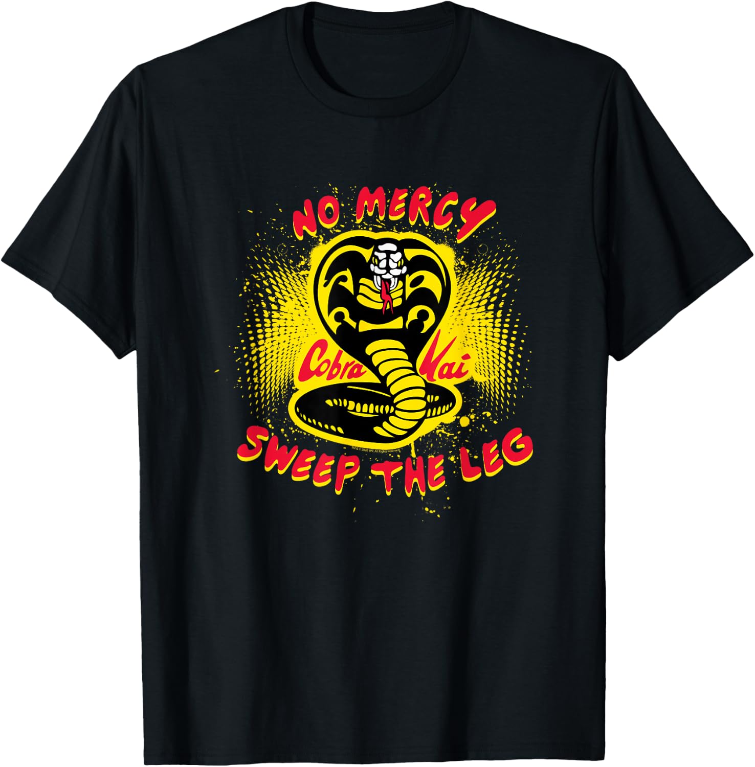 Cobra Kai No Mercy Sweep the Leg T-Shirt