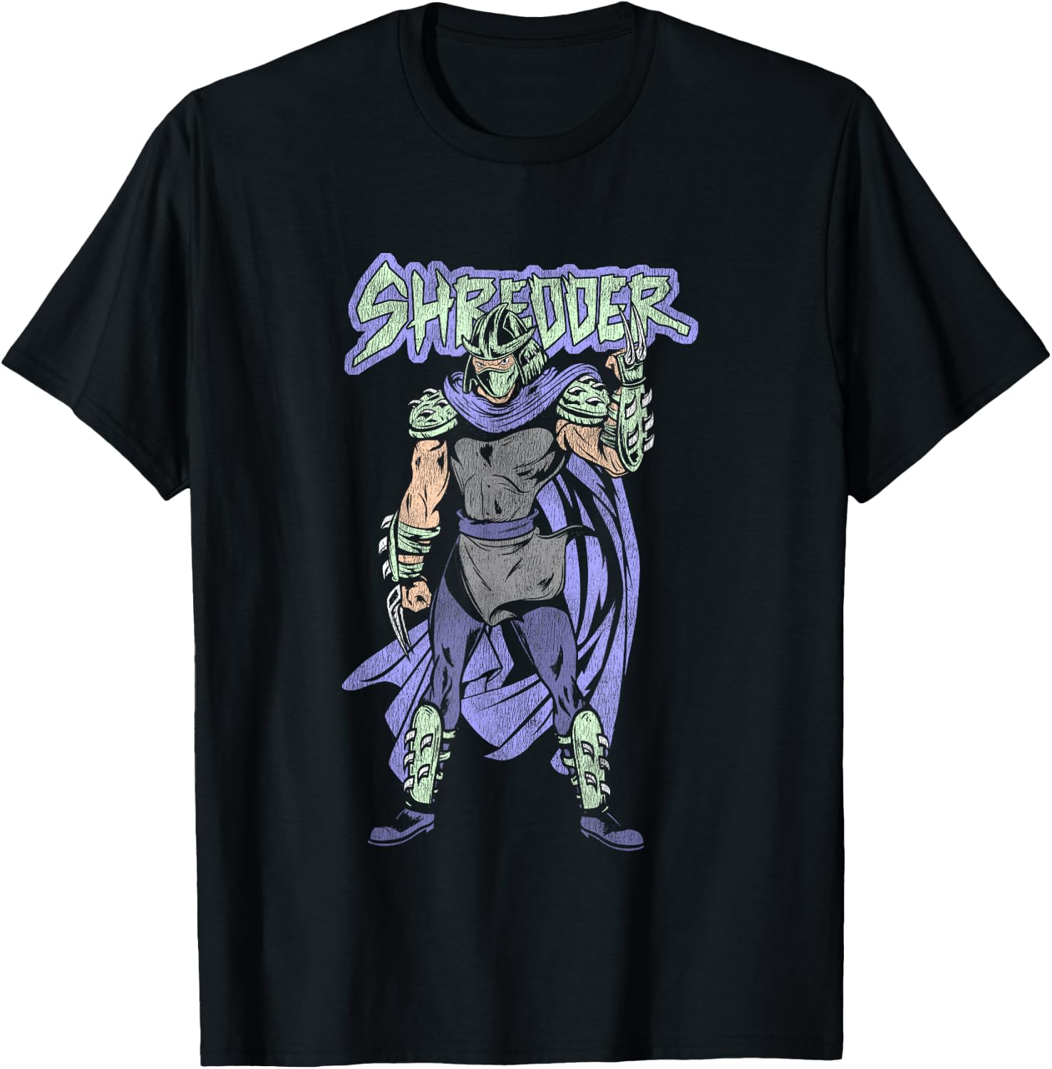Teenage Mutant Ninja Turtles Pastel Shredder T-Shirt