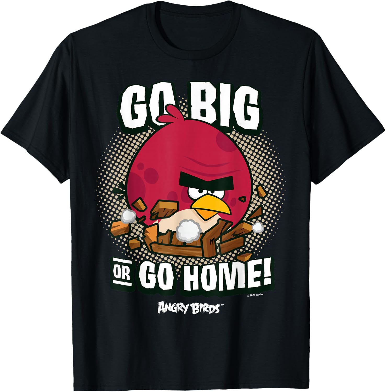 Angry Birds Terrence Go Big or Go Home T-Shirt