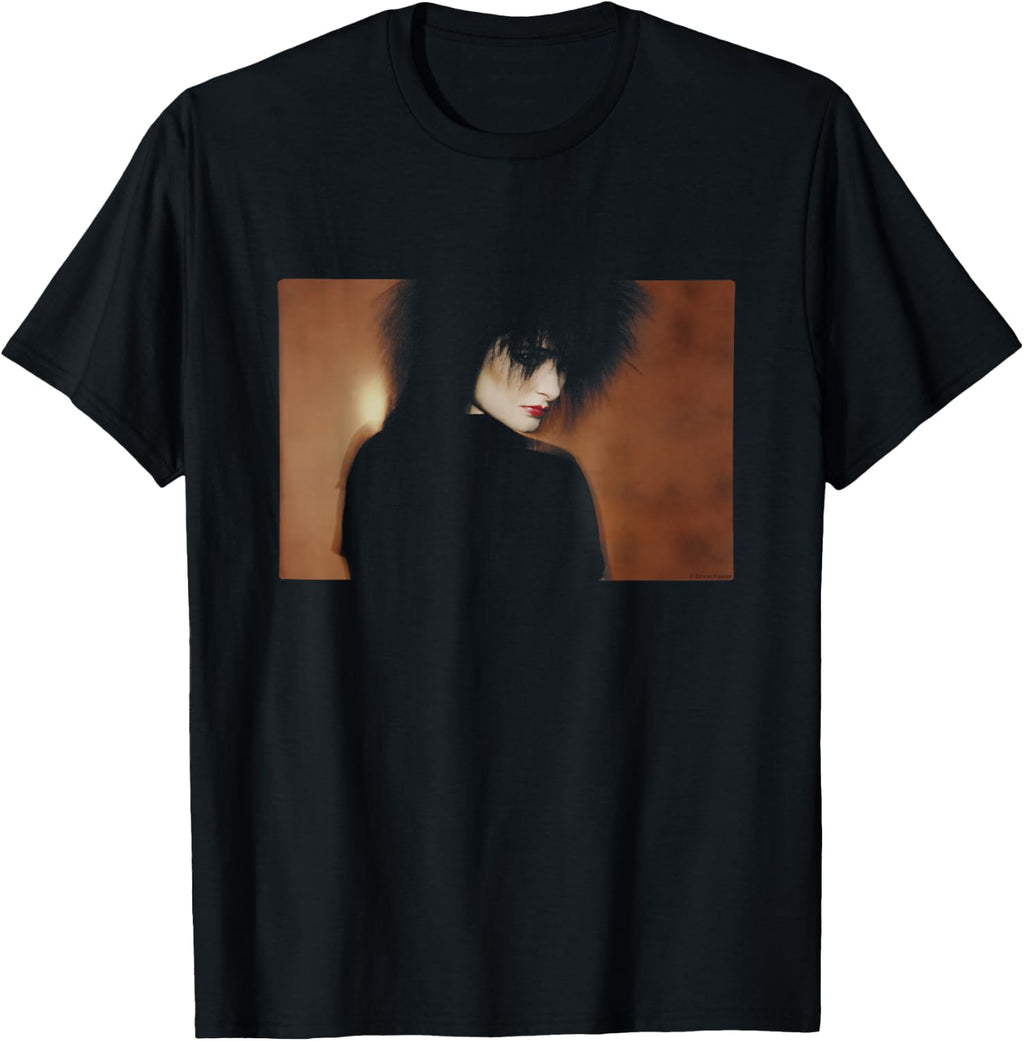 80s Punk Goth Vocalist Portrait By Simon Fowler T-Shirt