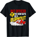 Funny Car Racing Shirt Burnout Drag Racing Muscle Car Lover T-Shirt