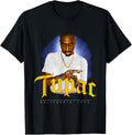 Official Tupac 247 Hands Down Logo T-Shirt Small