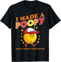 Inappropriate Made Tummy Funny Humor Meme Cringe Men Women T-Shirt