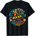 Front Office Funny Front Desk Receptionist Admin Assistant T-Shirt