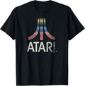 Atari Rainbow Vintage Washed Out Logo T-Shirt