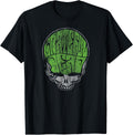 Grateful Dead Psychedelic Green Stealie Skull Vintage Band T-Shirt