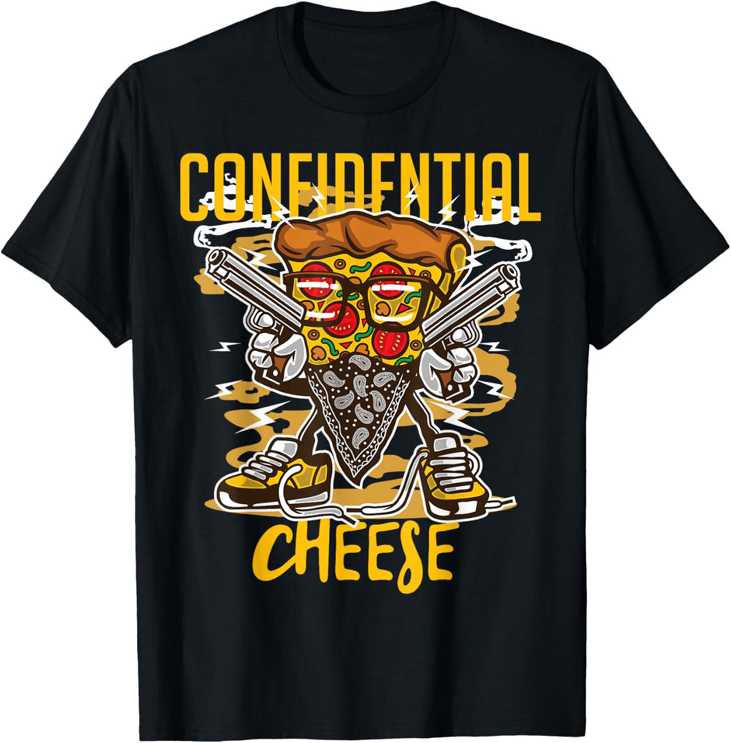 Weed Strain Cartoon Characters Confidential Cheese T-Shirt T-Shirt