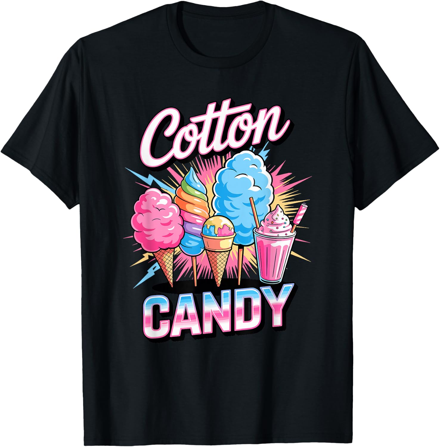 90s Vintage Cotton Candy Floss T-Shirt