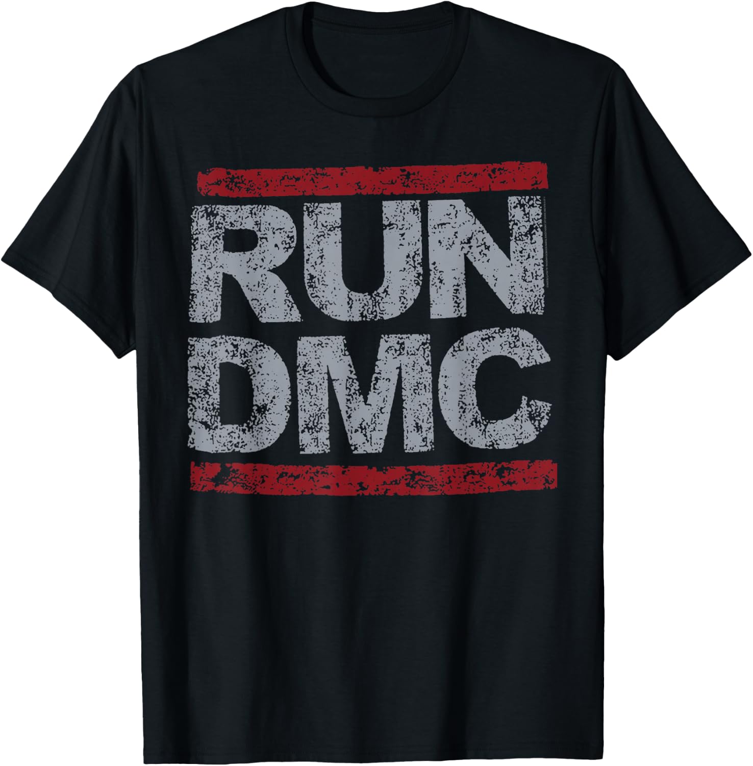 Run DMC Official Grunge Logo T-Shirt