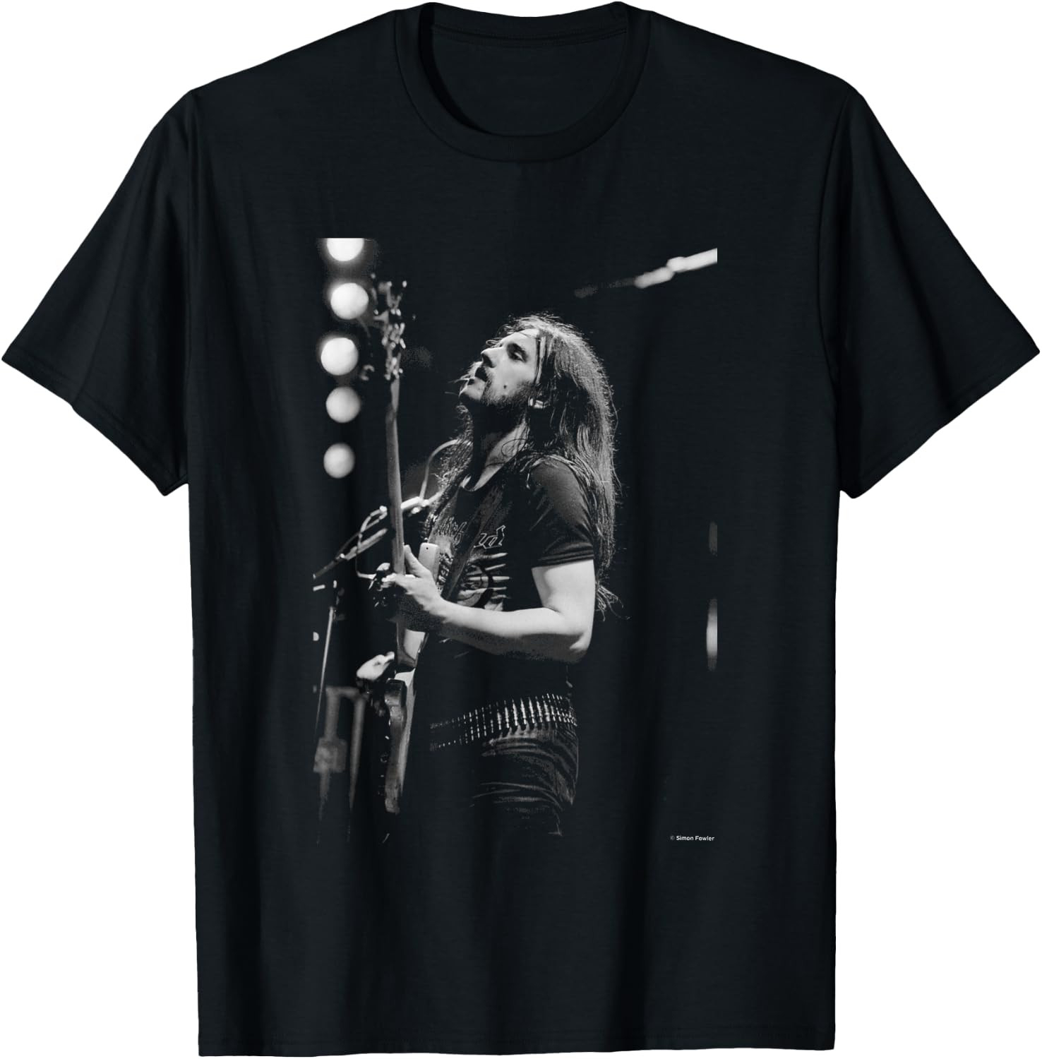 Heavy Metal Rock Bassist Live 1979 By Simon Fowler T-Shirt