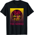 Cobra Kai Yes Sensei Retro Gradient T-Shirt