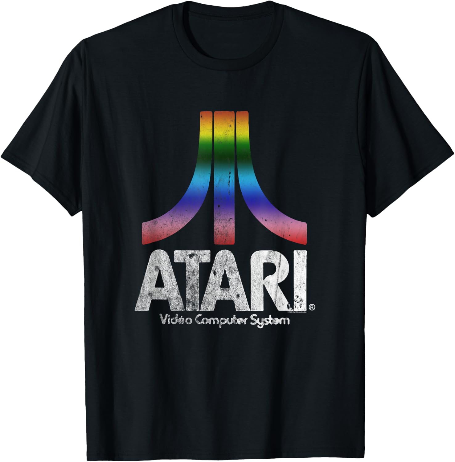 Atari Video Computer System Distressed Art Game T-Shirt