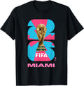 FIFA World CUP26 Miami Trophy Color T-Shirt