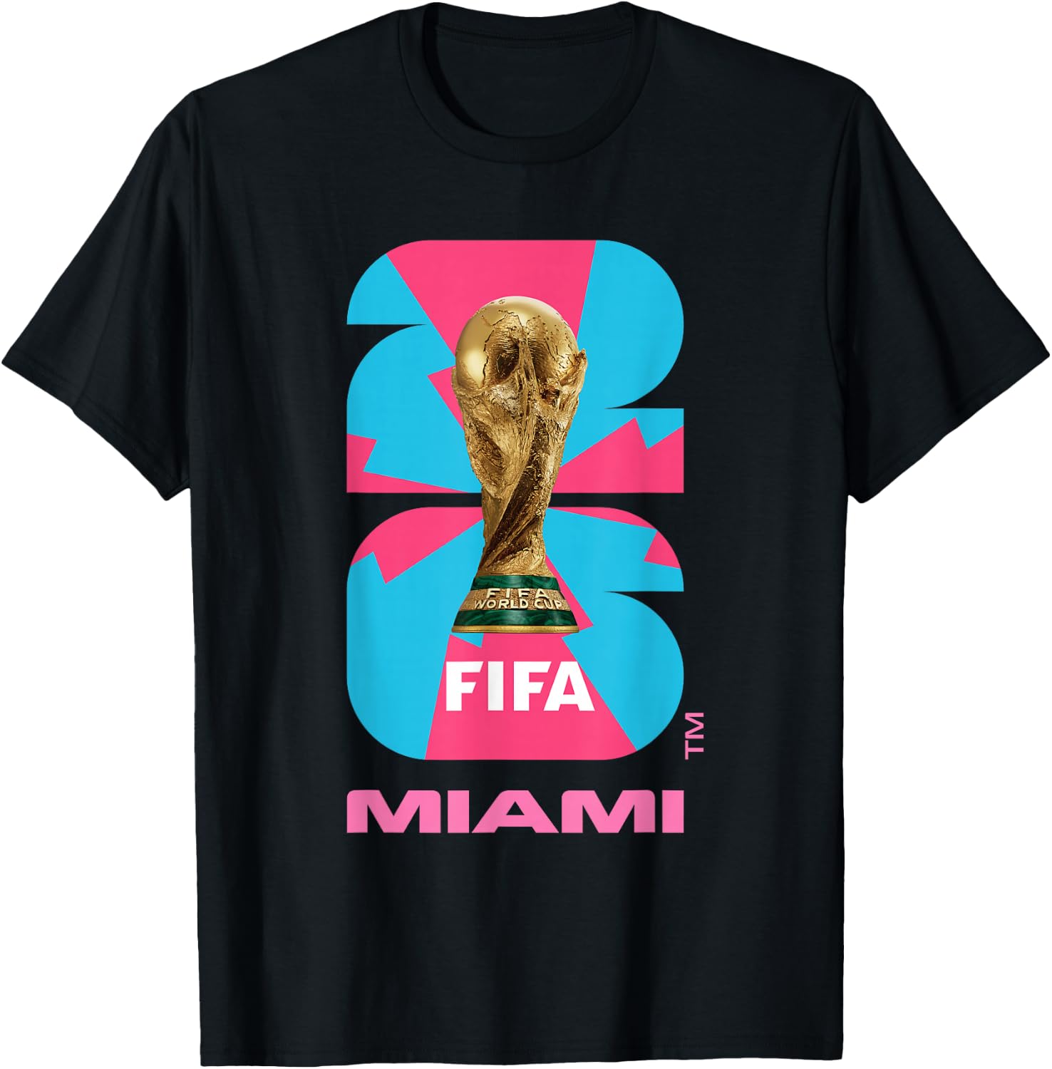 FIFA World CUP26 Miami Trophy Color T-Shirt