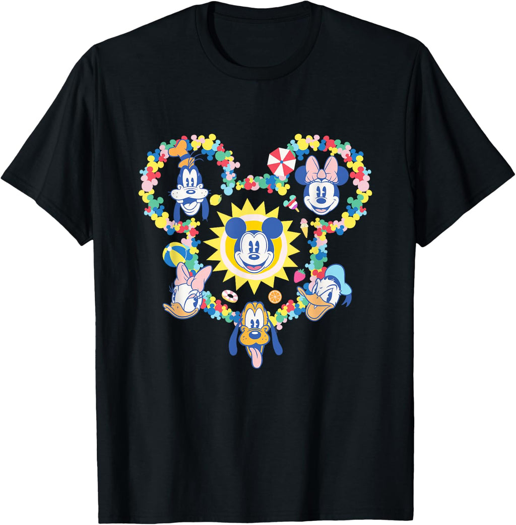 Disney Mickey & Friends Summer Vacation Mickey Mouse Icon T-Shirt