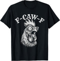 Funny Chicken with Glasses Nerdy Rooster Humor T-Shirt