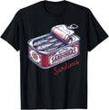Sardinhas Sardines Tinned Fish Retro Coastal Fisherman T-Shirt