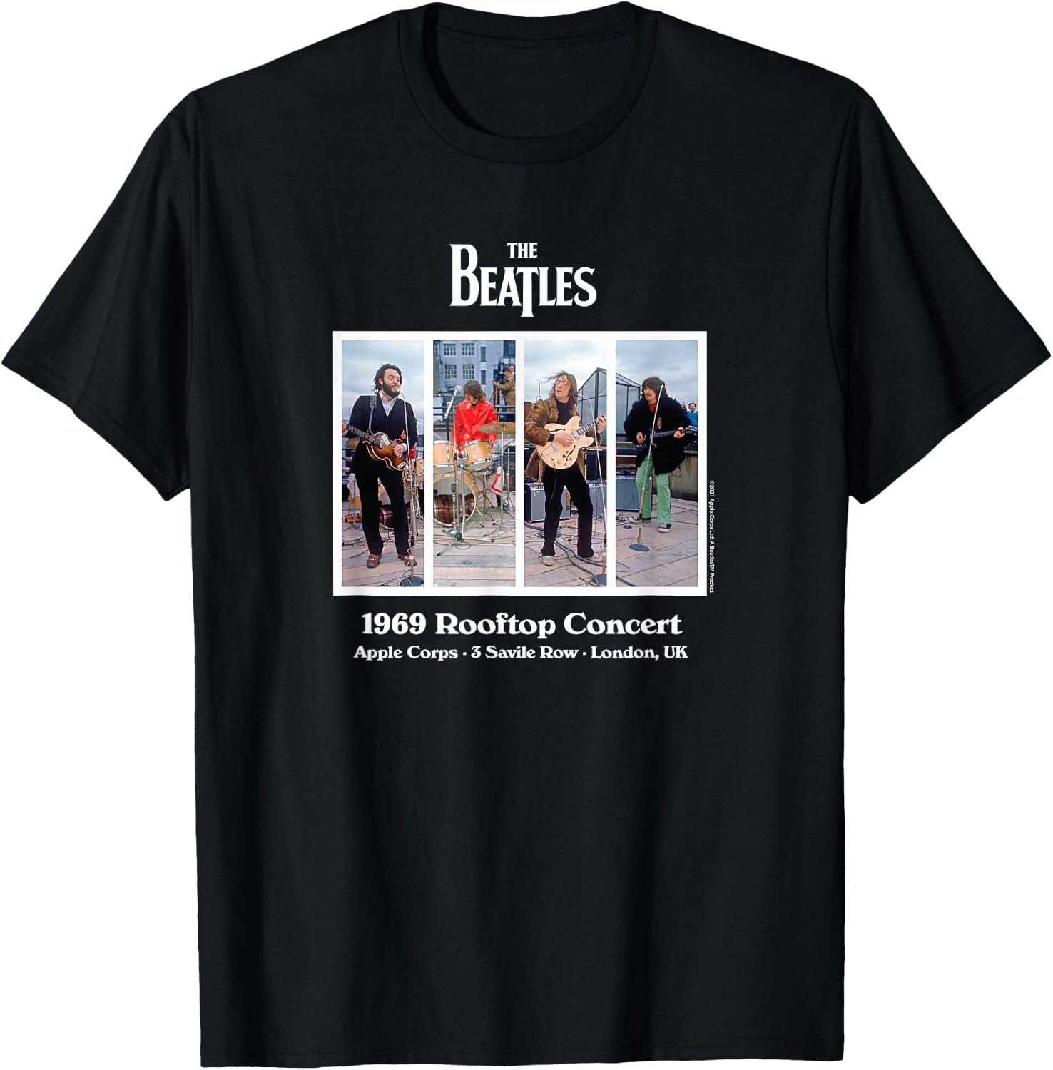 The Beatles - Rooftop Concert 1969 T-Shirt