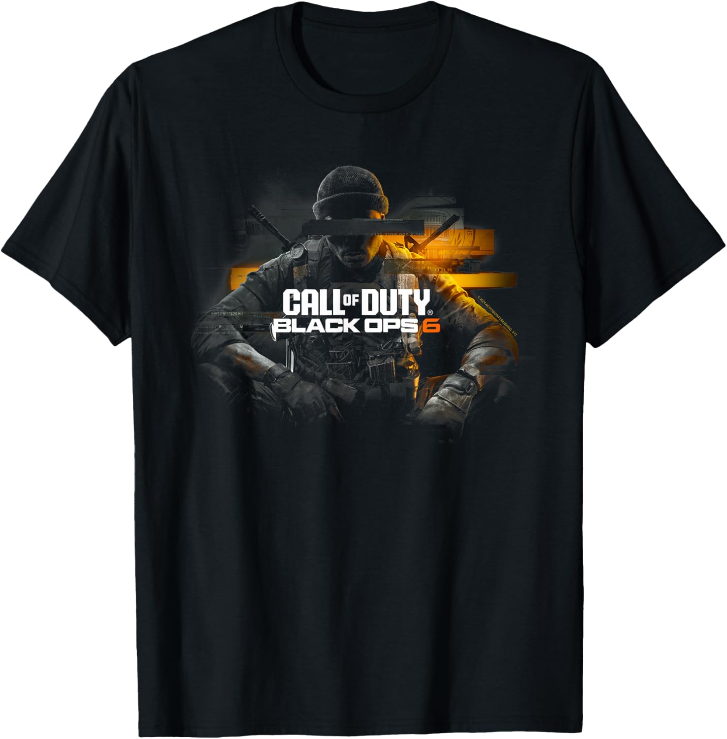 Call of Duty Black Ops 6 Troy Marshall Video Game T-Shirt