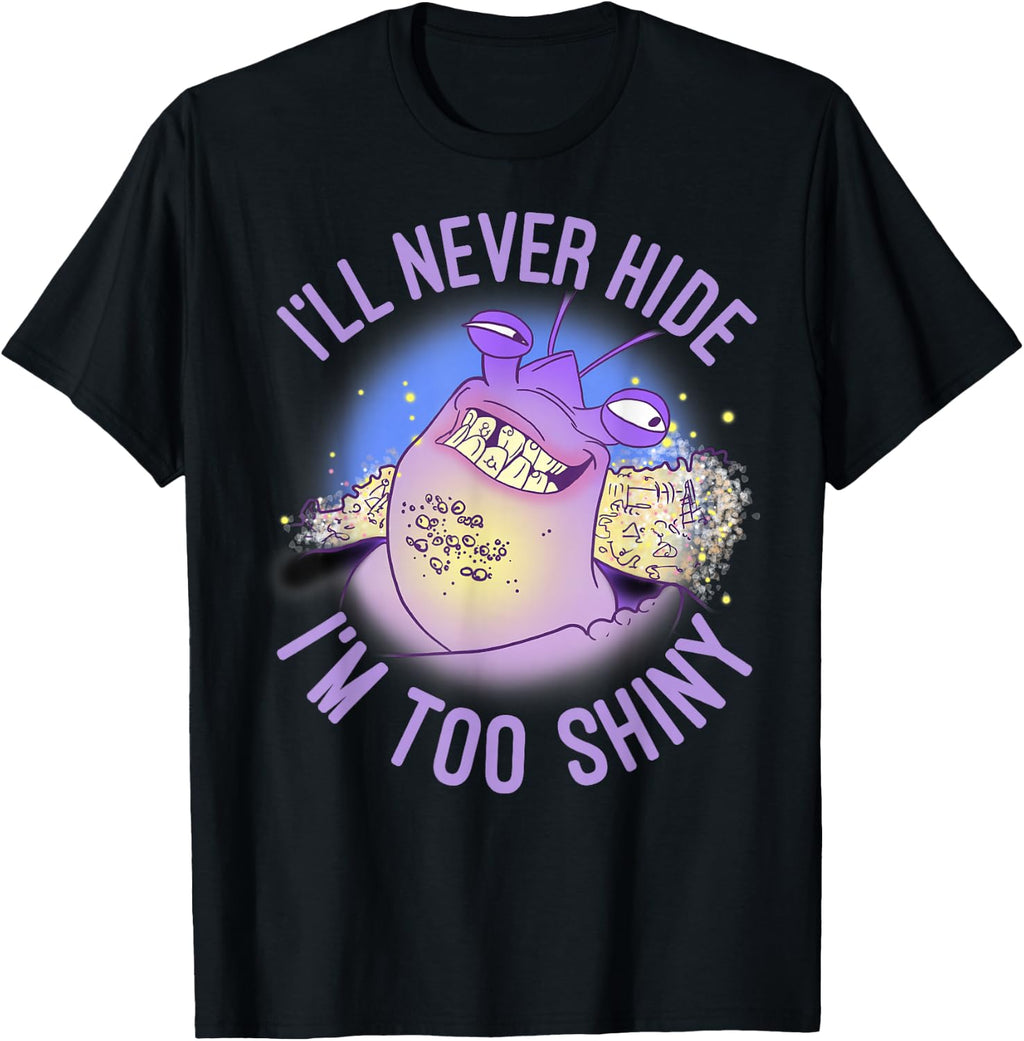 Disney Moana Tamatoa I'll Never Hide I'm Too Shiny Portrait T-Shirt