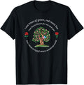 What a wonderful world - Tree Bloom Birds in Love T-Shirt