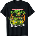 TMNT Battle Wagon Group Shot T-Shirt